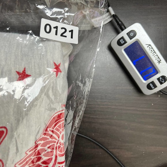 Detroit Red Wings Sweatshirt Womens Extra Large Gray Crew Neck NHL Hocky Logo - Picture 9 of 9